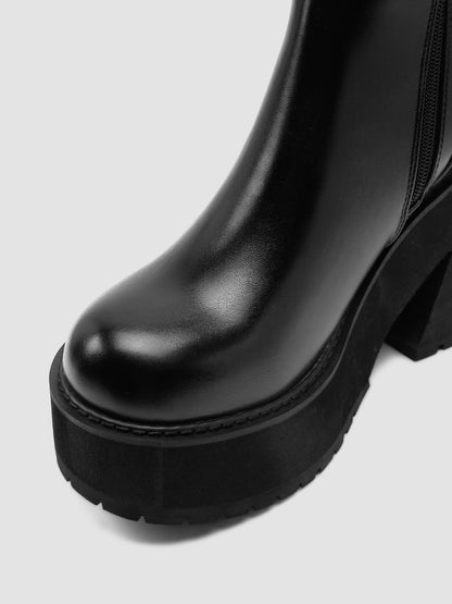 Barbara | Black HeelUp Boots - AMVIM