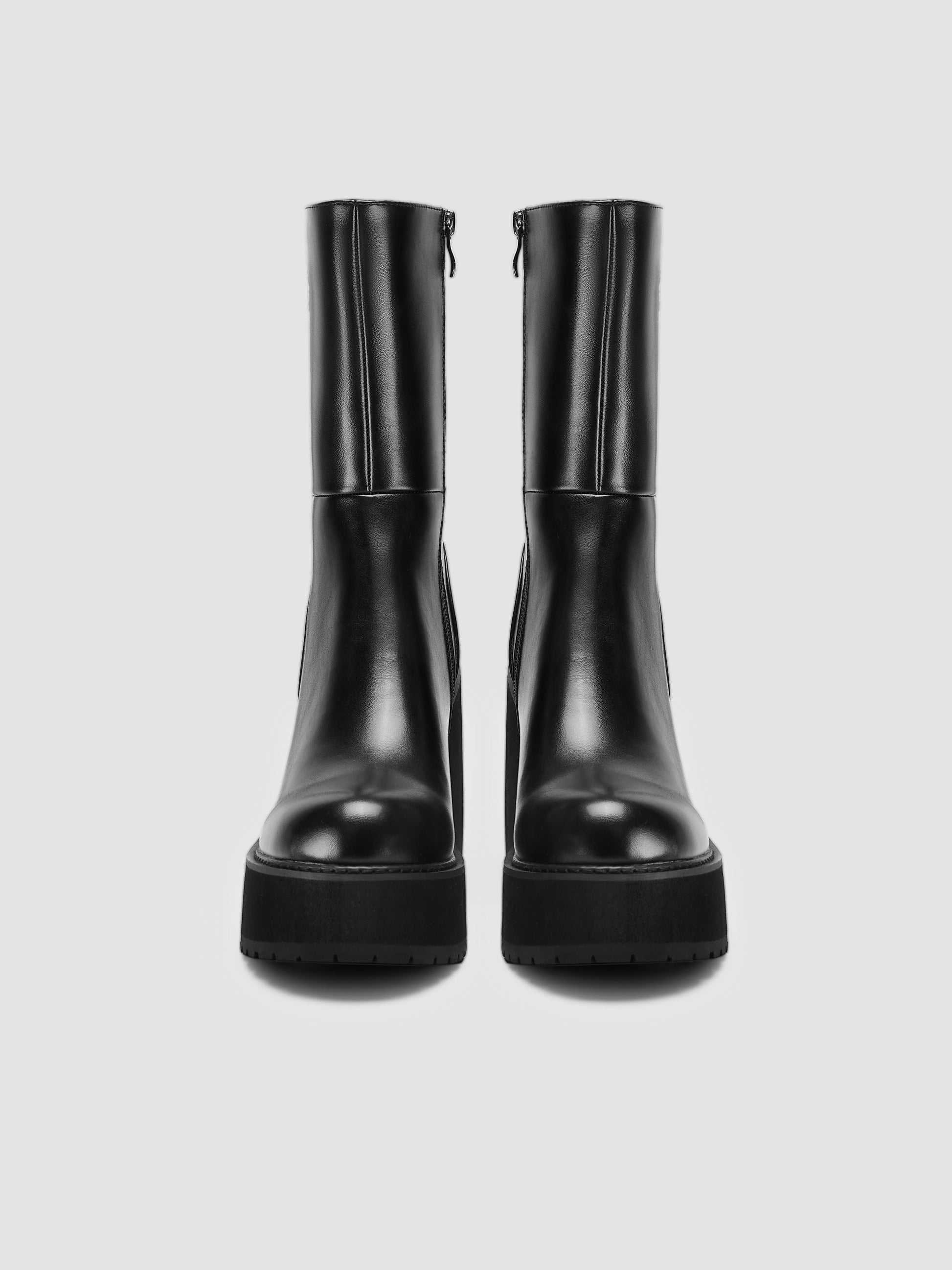 Barbara | Black HeelUp Boots - AMVIM