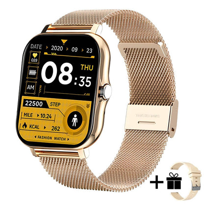 Perrin | Premium Multifunctional Smartwatch - Gold - AMVIM
