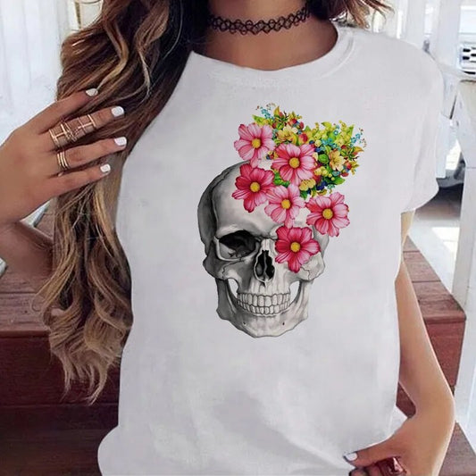 Silvia | Skull Tshirt