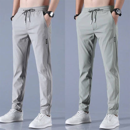 Stefan | SpeedDry Flexible Pants (1+1 FREE) - Gray / Green / L - AMVIM