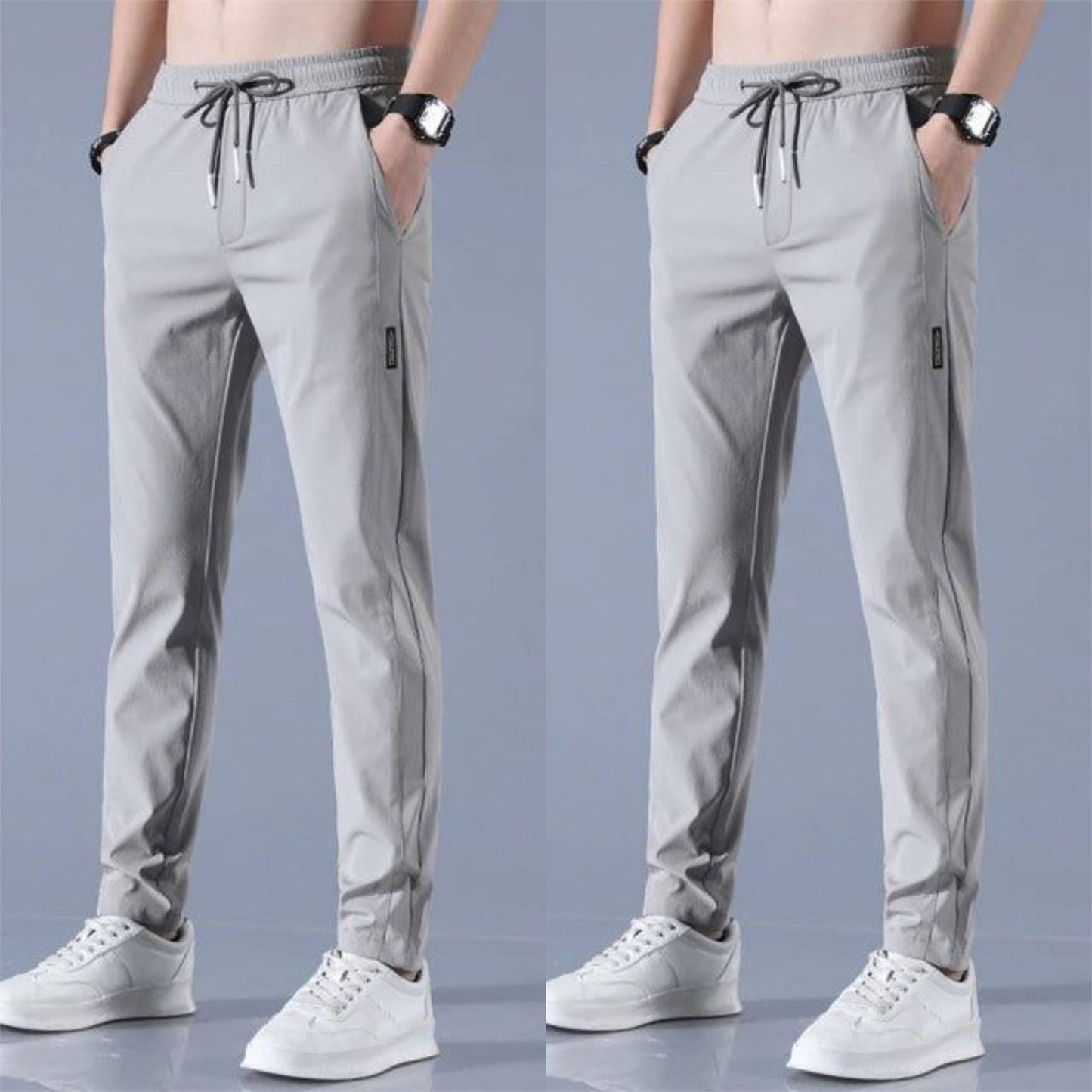 Stefan | SpeedDry Flexible Pants (1+1 FREE) - Gray / Gray / L - AMVIM