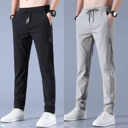 Stefan | SpeedDry Flexible Pants (1+1 FREE) - Black / Gray / L - AMVIM