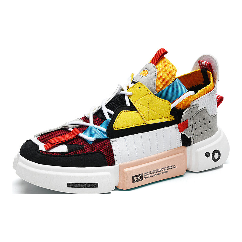Caden | Colorful Streetwear Sneakers - Colorful / 37 - AMVIM