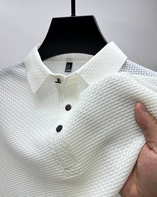 Liam | Luxury polo shirt for men - White / M - AMVIM