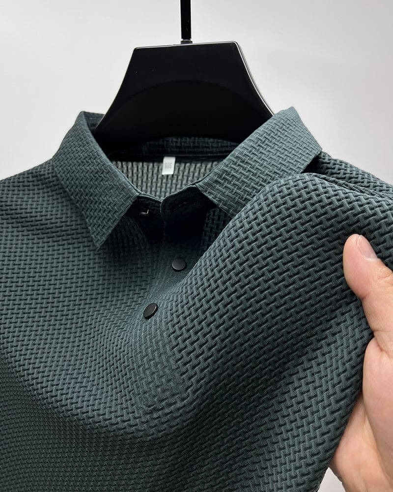 Liam | Luxury polo shirt for men - Green / M - AMVIM