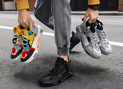 Caden | Colorful Streetwear Sneakers - AMVIM