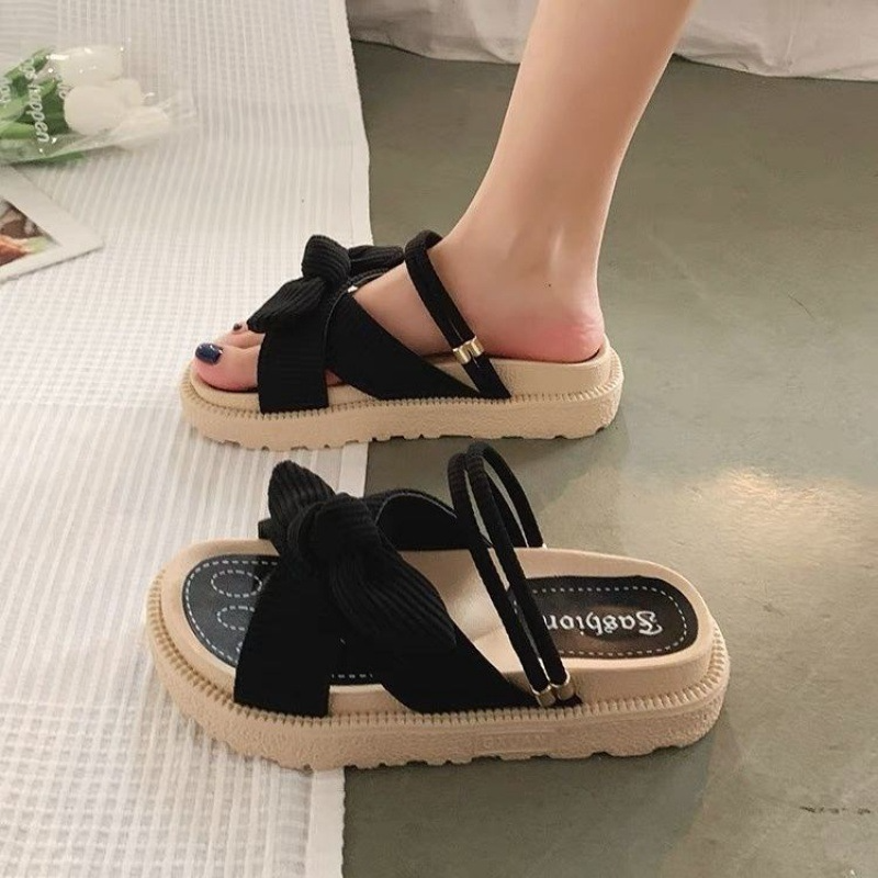 Daisy | Divine Comfort Sandals - Black / 35 - AMVIM