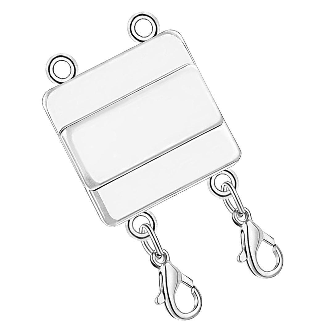 New Necklace MagClasp™ - Silver / 2 Clasps / Default Box - AMVIM
