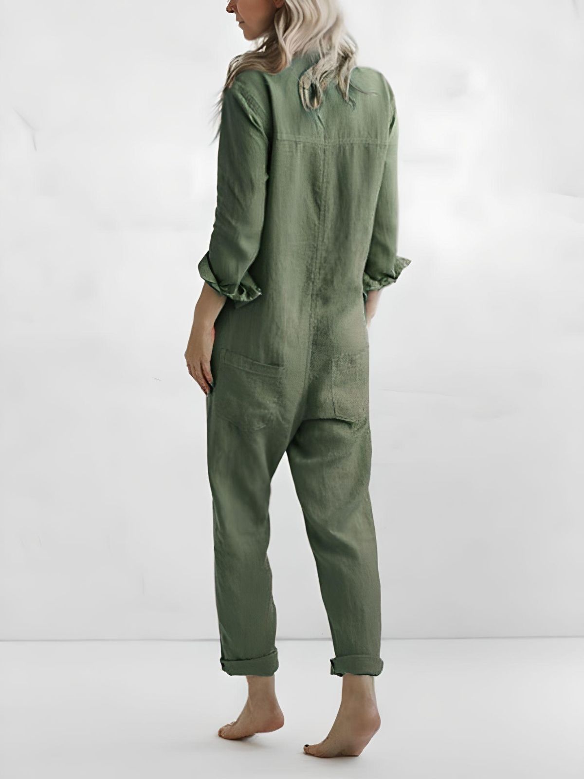 Paulina | Polo Jumpsuit with Pockets