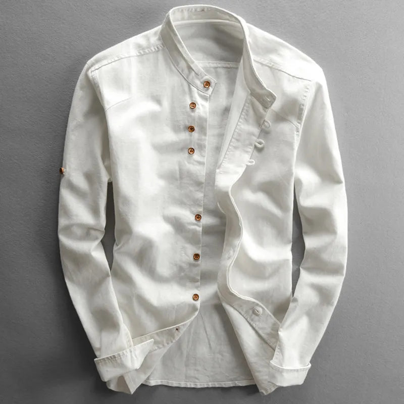 Junji | Japanese Katana Shirt For Men - White / M - AMVIM