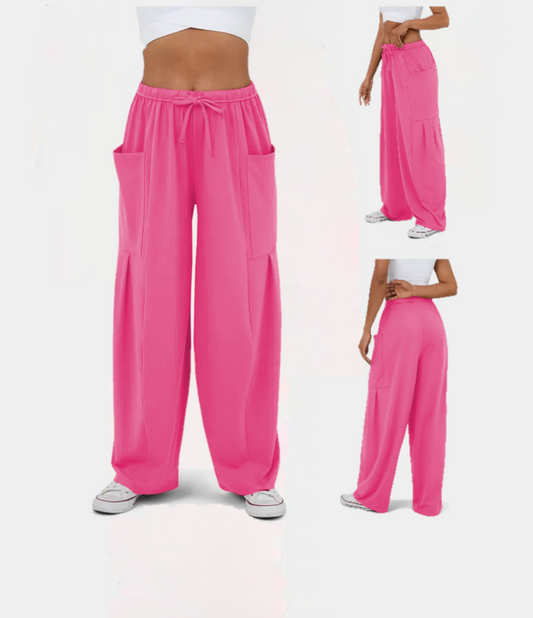 Uri | Ultimate Comfort Pants - Pink / S - AMVIM