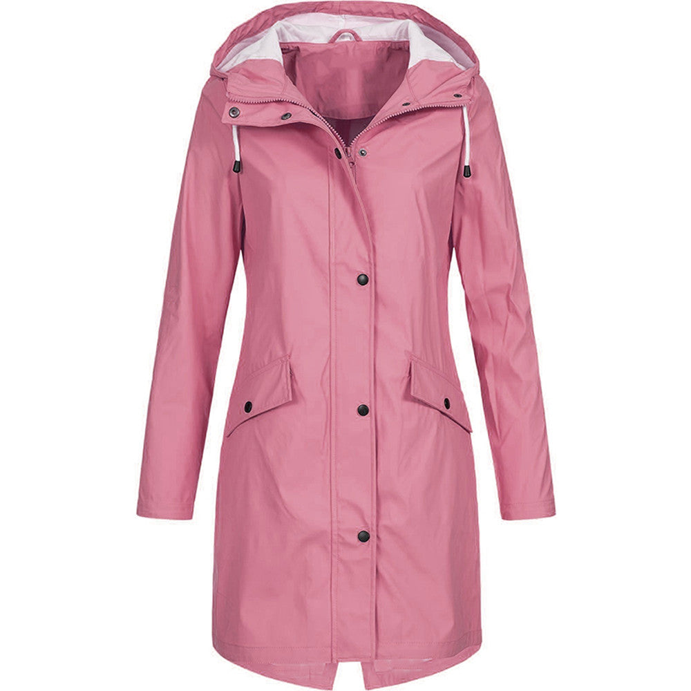 Winona | Waterproof Raincoat - Pink / S - AMVIM