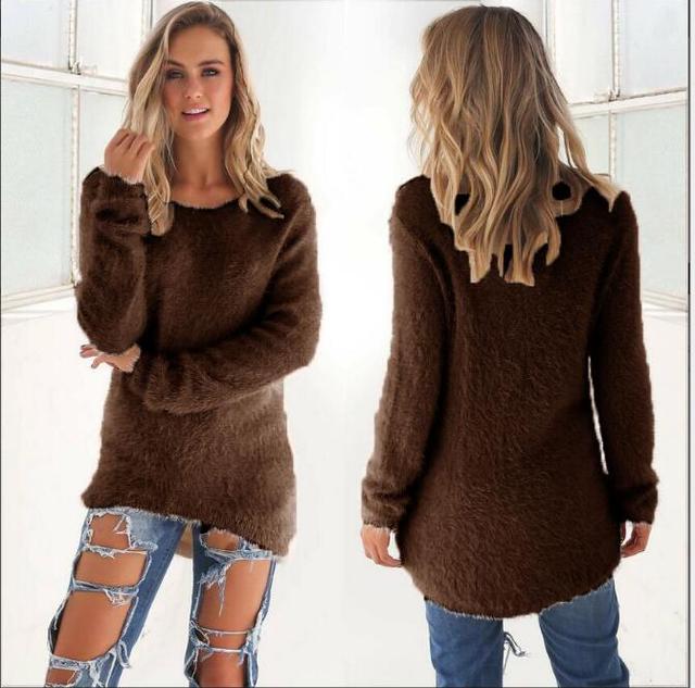 Autumn | Comfortable Warm Sweaters - Brown / S - AMVIM