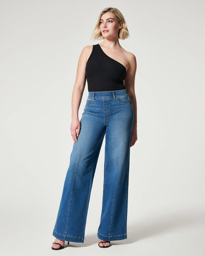 Phoebe | Pull-On Chic Jeans - Denim / S - AMVIM